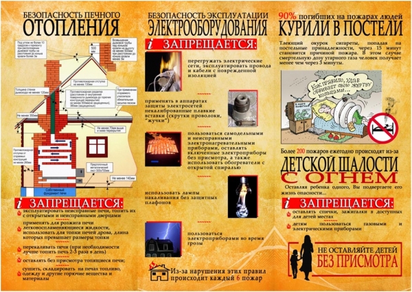 Безопасность печного отопления