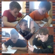 Дети читают письма фронтовиков