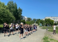 Открытая тренировка на свежем воздухе