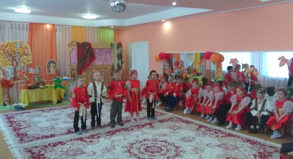 В детском саду прошли осенние утренники